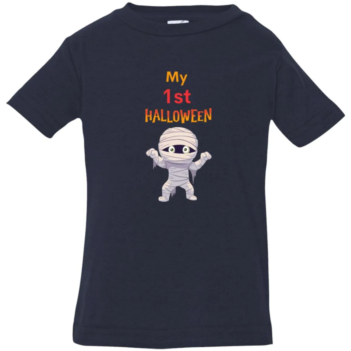 1st Halloween Mummy --  Infant Jersey T-Shirt