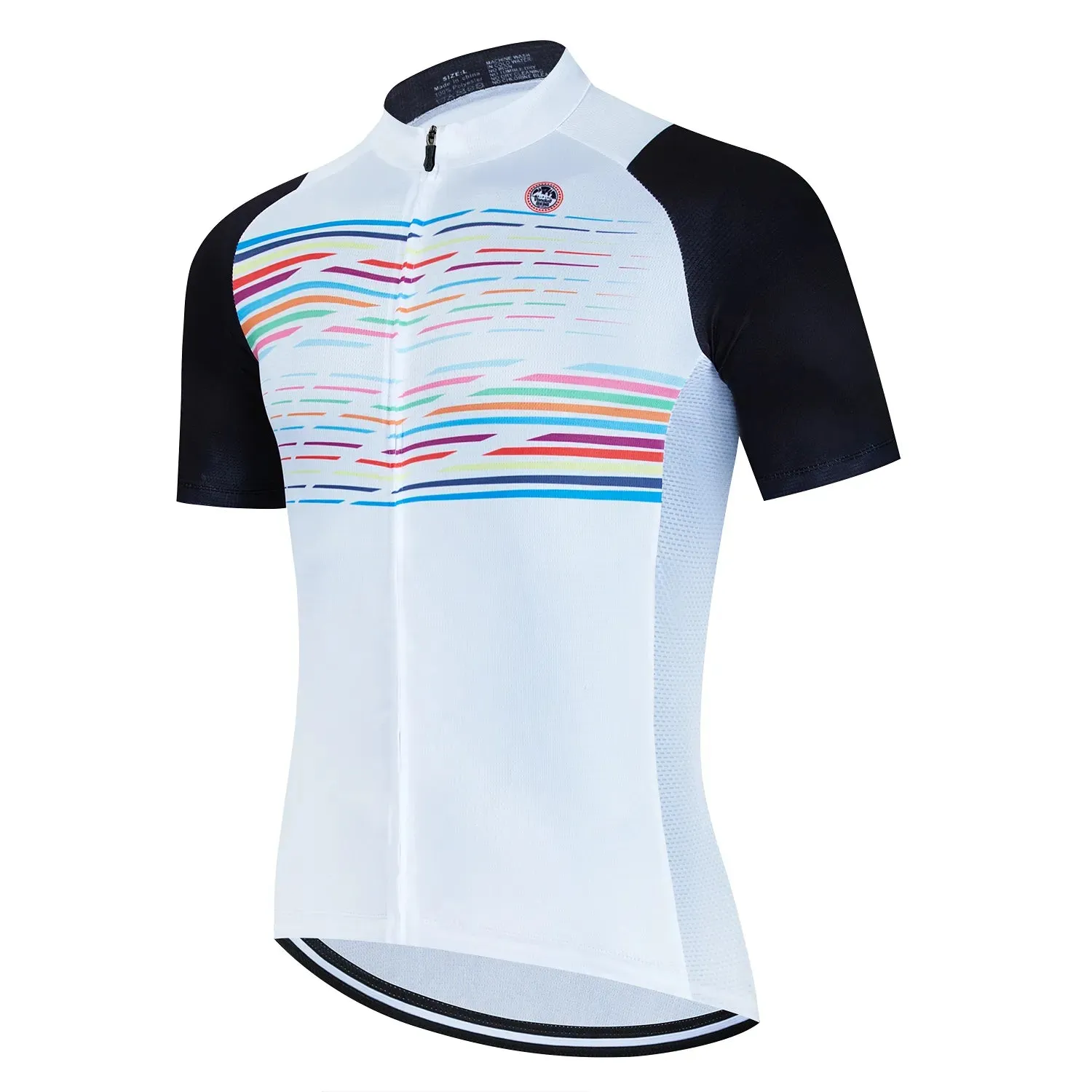 2023 New Men Short Sleeve Bicycle Jersey Summer Cycling MTB Bike T-shirt Outdoor Cycling Jersey Bike Clothing Quick drying