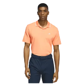 Adidas 2023 Go-To Pique Golf Polo Shirt - Orange