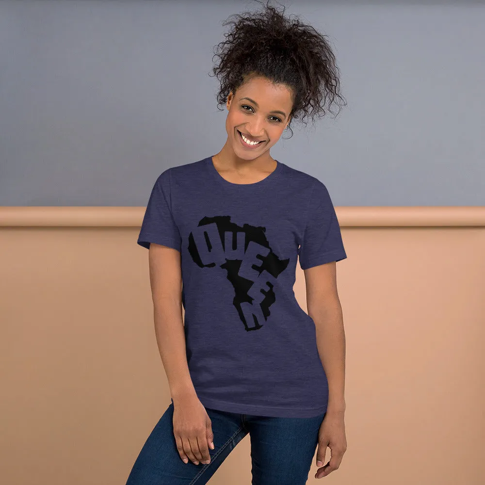 African Queen Short-Sleeve Unisex T-Shirt