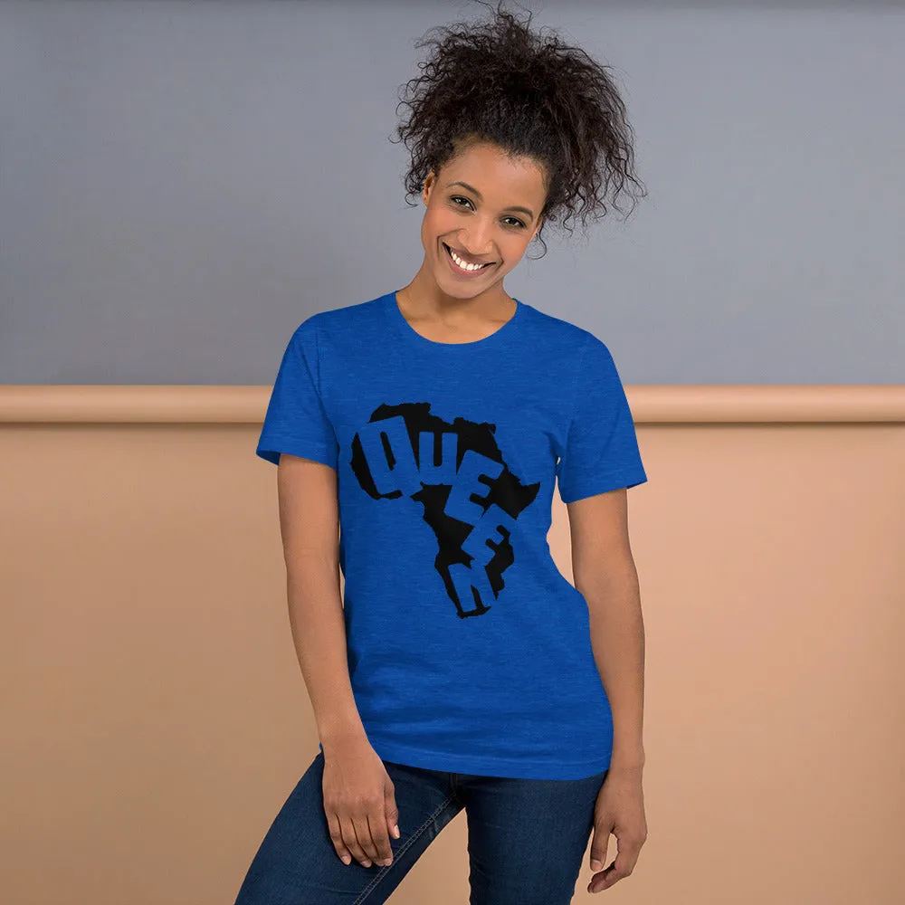 African Queen Short-Sleeve Unisex T-Shirt
