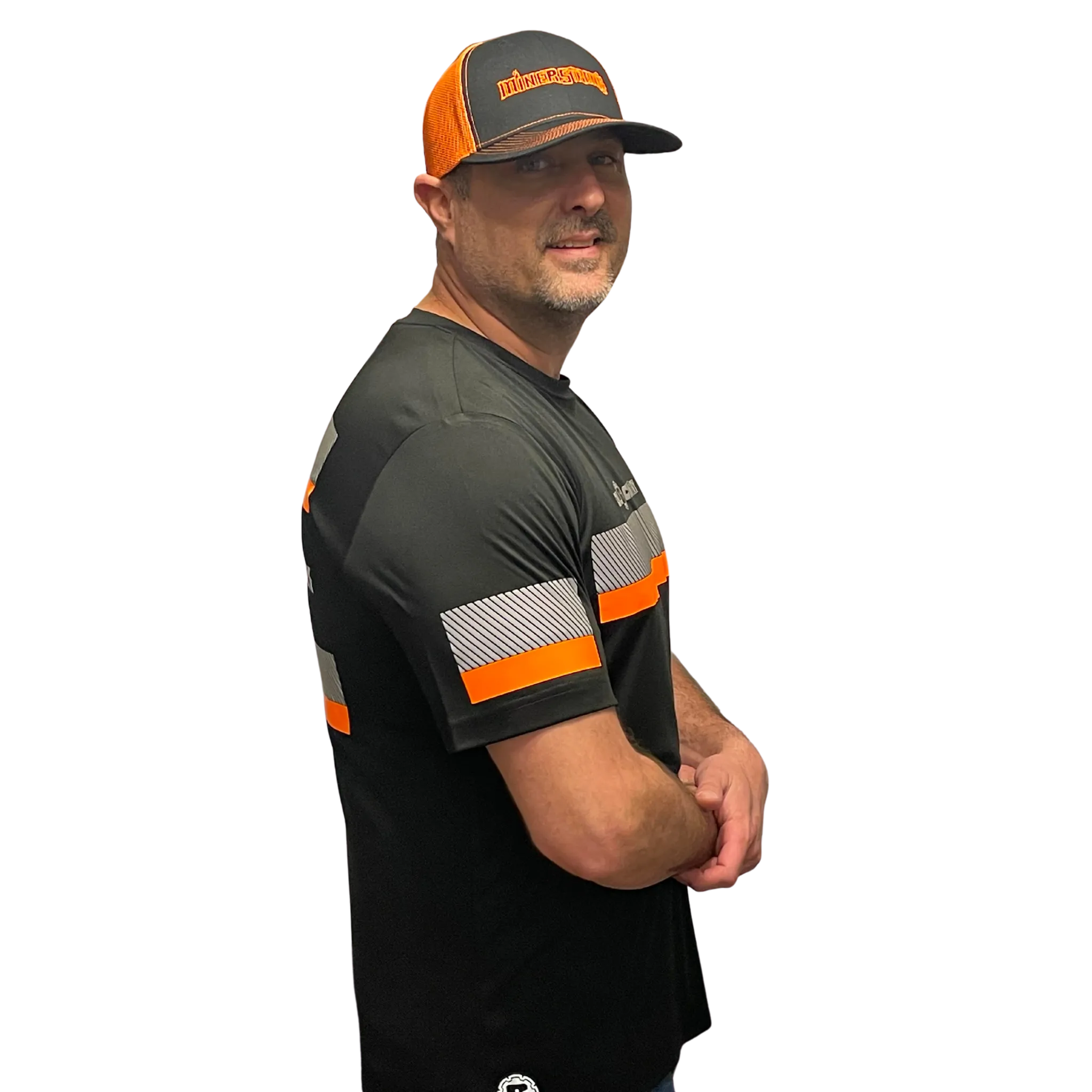 ANSI Class 1 Coal Country Reflective Short Sleeve Safety Shirt