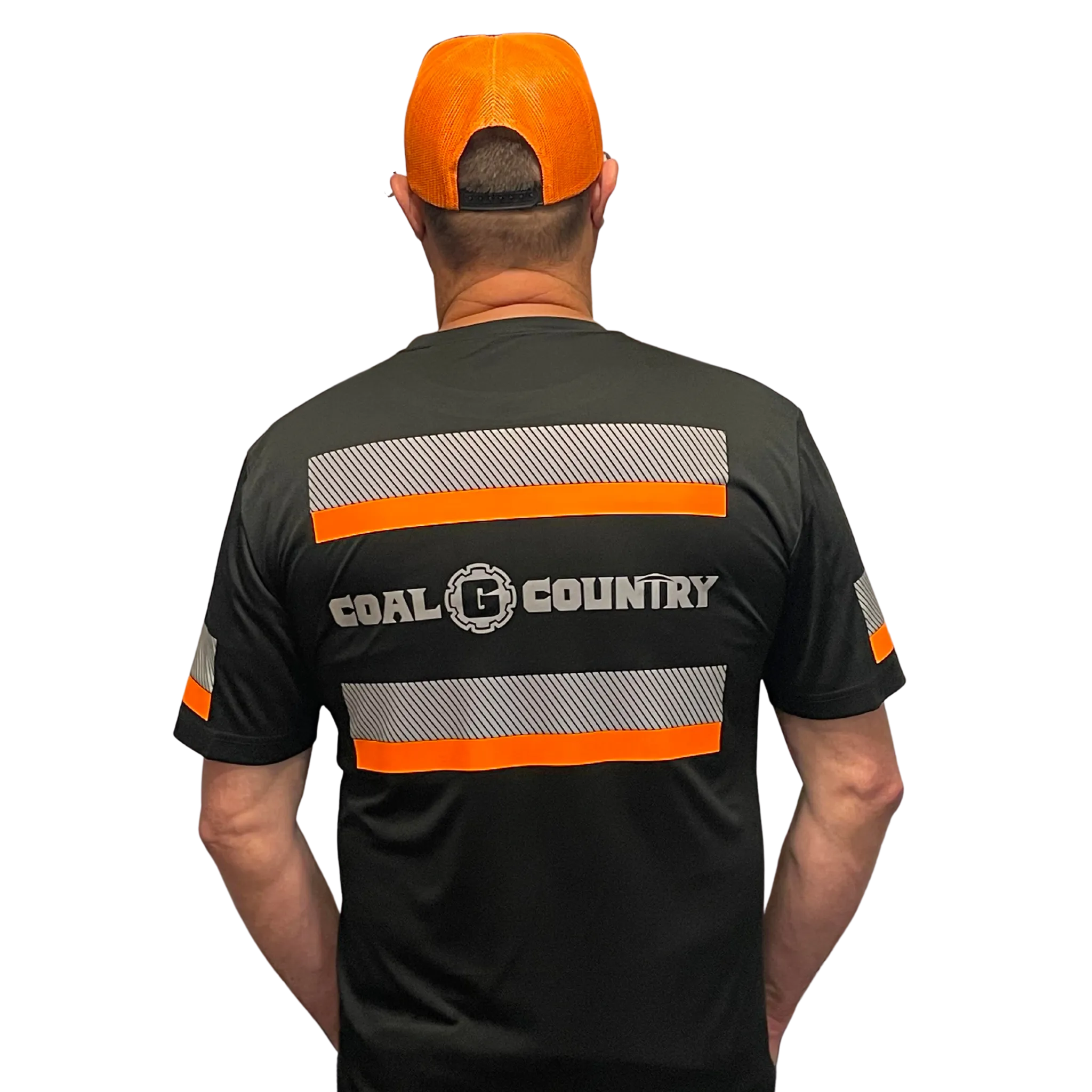 ANSI Class 1 Coal Country Reflective Short Sleeve Safety Shirt