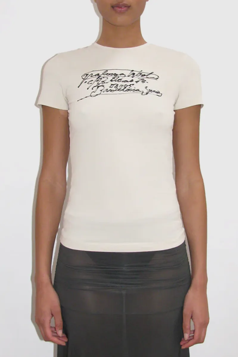 Aquila T-shirt - Ecru
