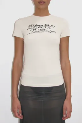 Aquila T-shirt - Ecru
