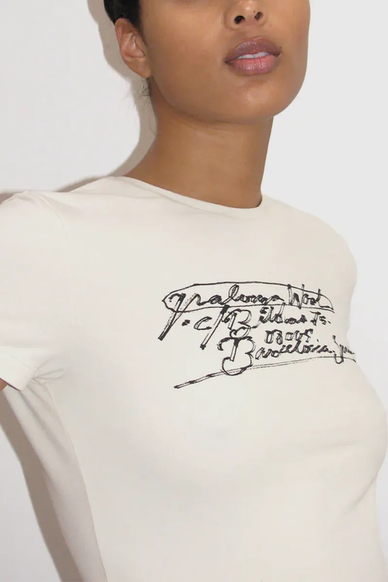 Aquila T-shirt - Ecru
