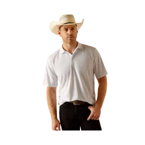 Ariat Men's Tek White Polo White Shirts