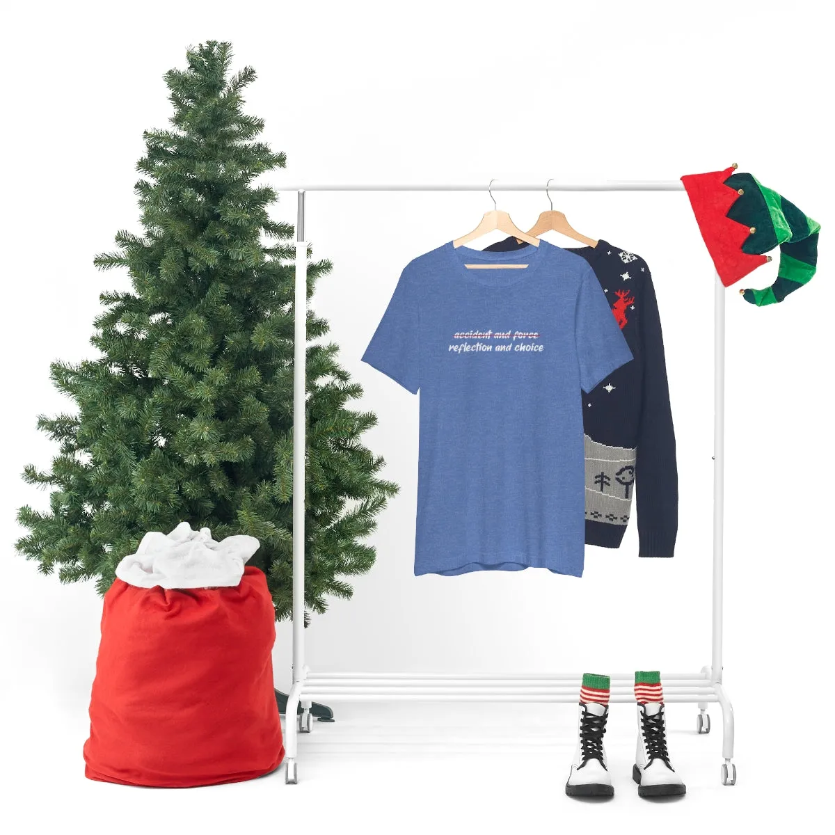 Ashbrook Reflection and Choice Unisex Jersey Short Sleeve Tee