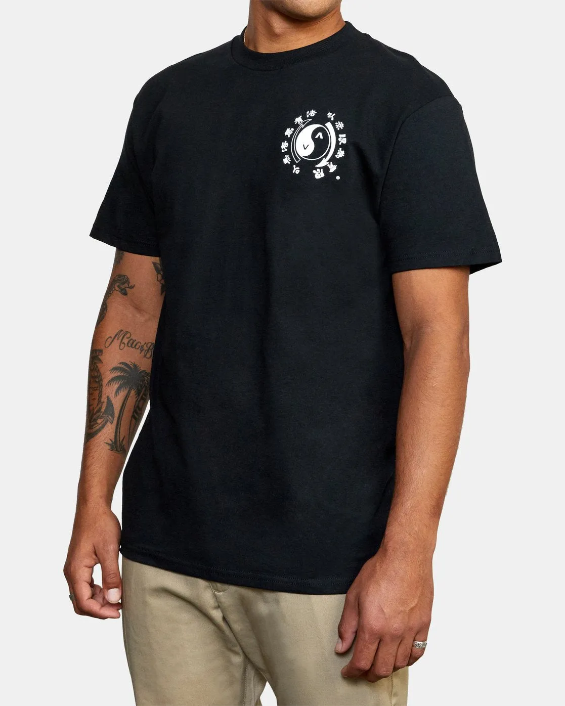 Bruce Lee Eighty Years Short Sleeve Tee - Black