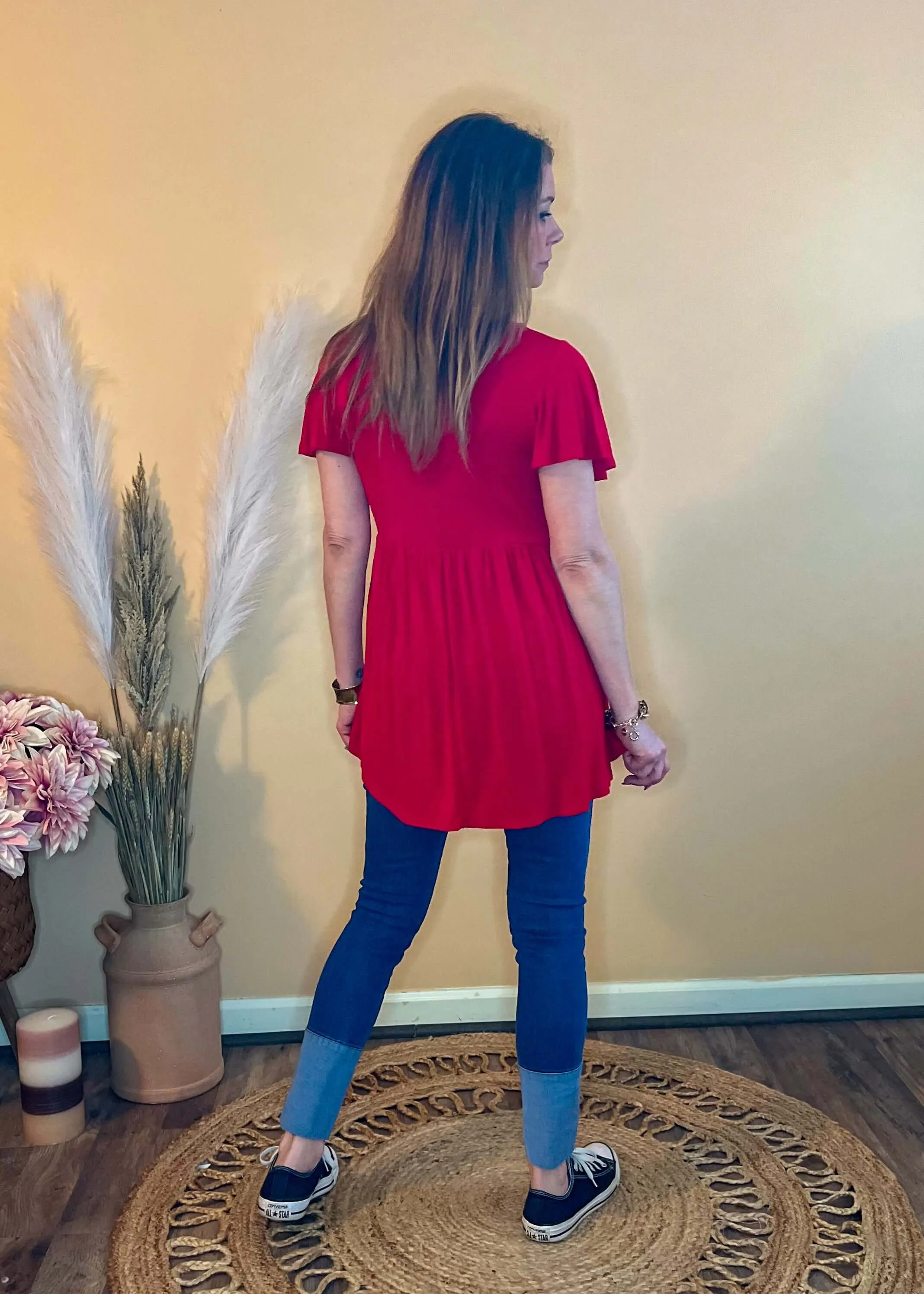 Call Me Babydoll Short Sleeve Top