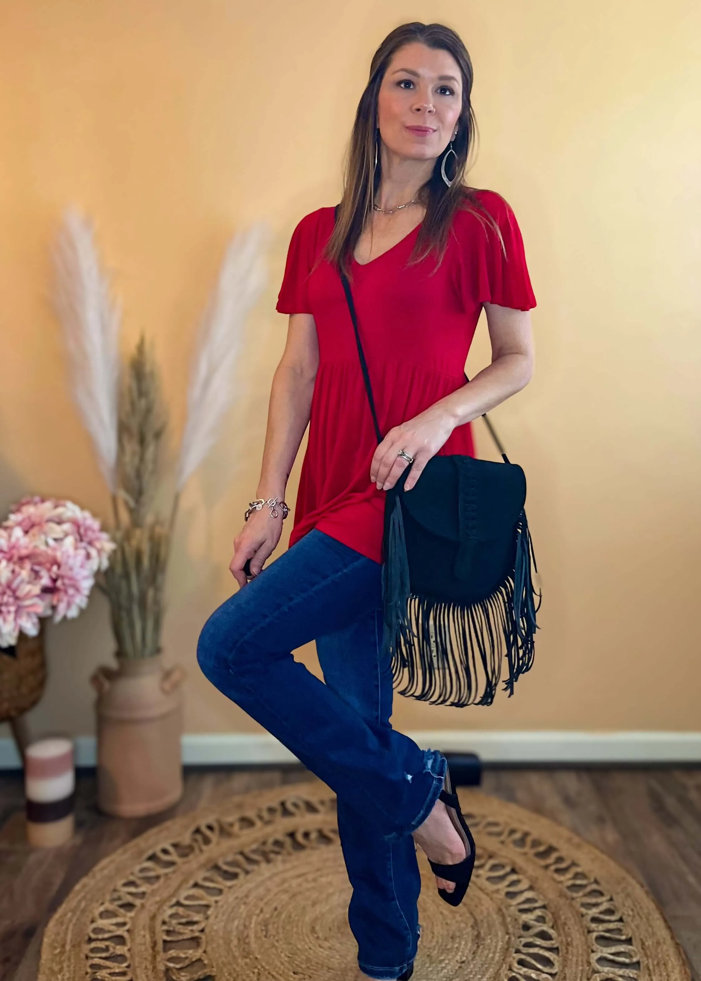 Call Me Babydoll Short Sleeve Top