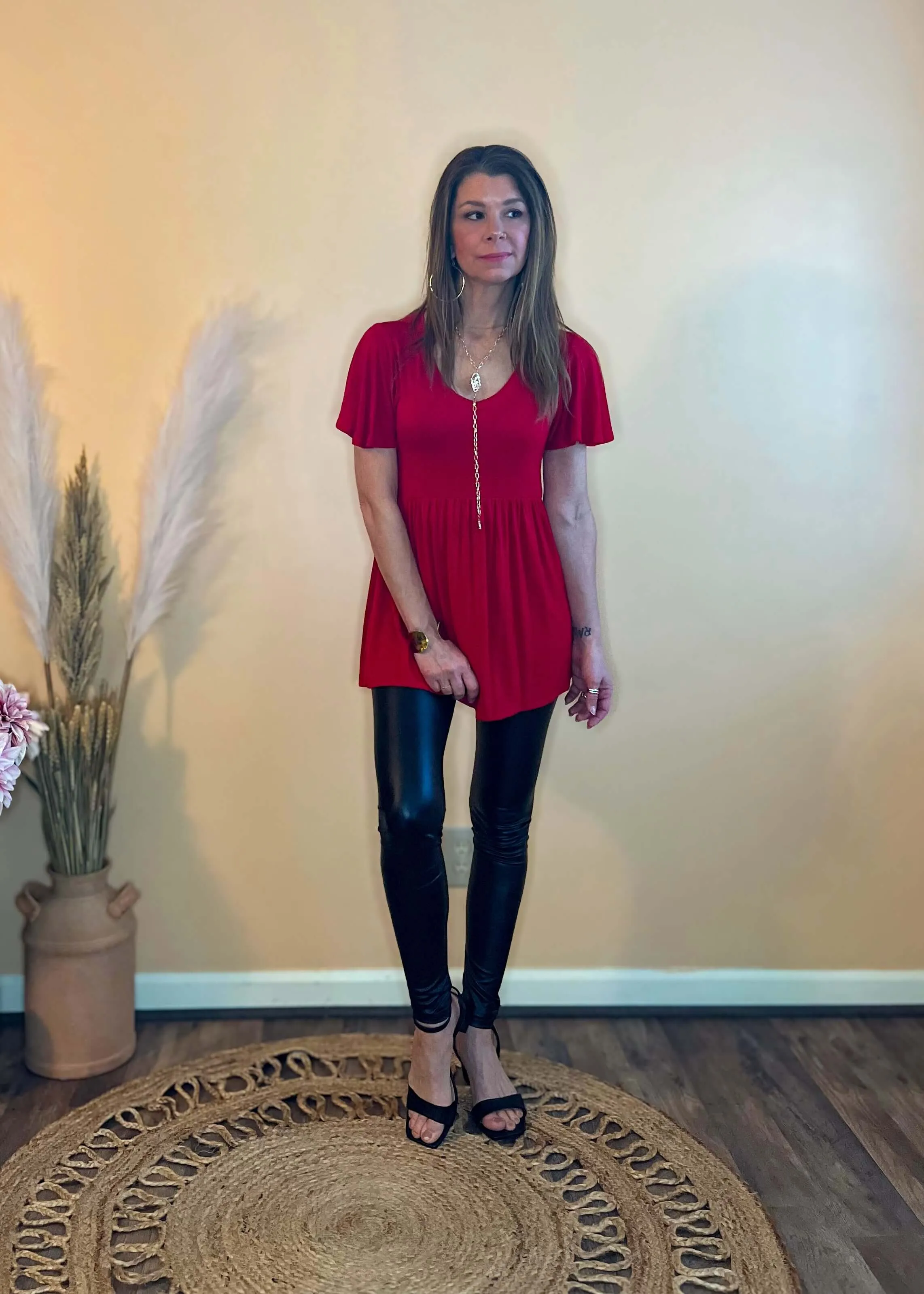 Call Me Babydoll Short Sleeve Top