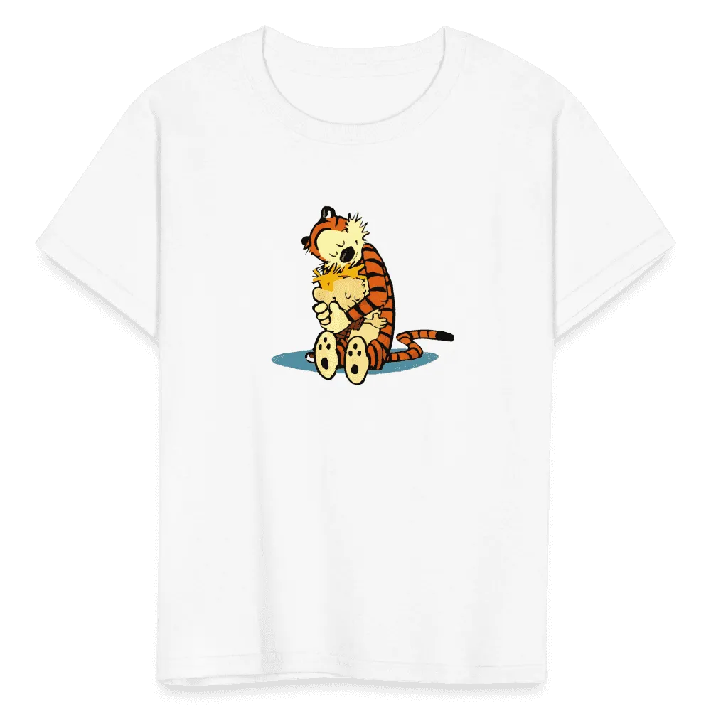 Calvin and Hobbes Hugging T-Shirt