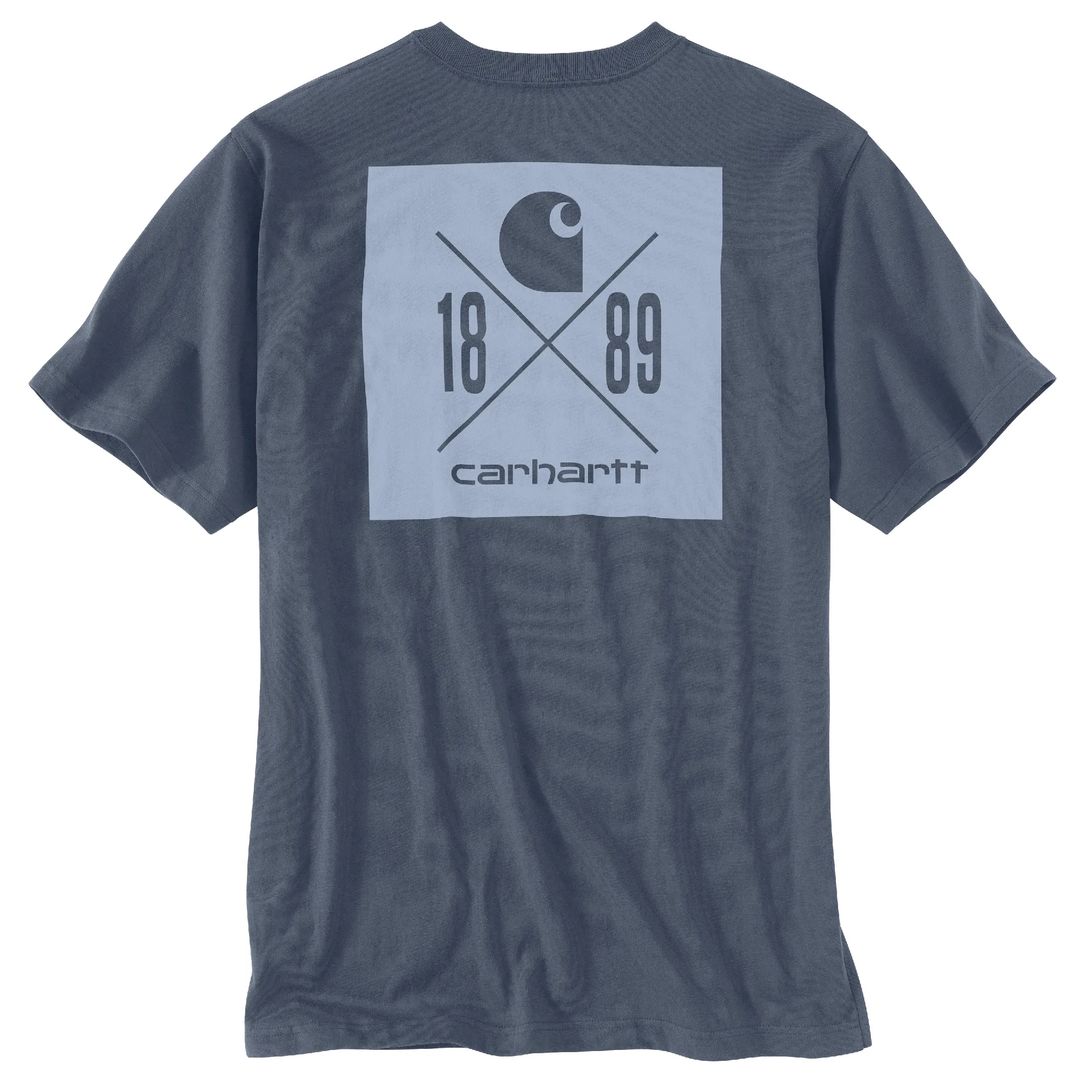 CARHARTT RELAXED FIT HEAVYWEIGHT SHORT-SLEEVE POCKET 1889 GRAPHIC T-SHIRT 106148