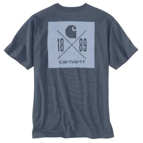 CARHARTT RELAXED FIT HEAVYWEIGHT SHORT-SLEEVE POCKET 1889 GRAPHIC T-SHIRT 106148