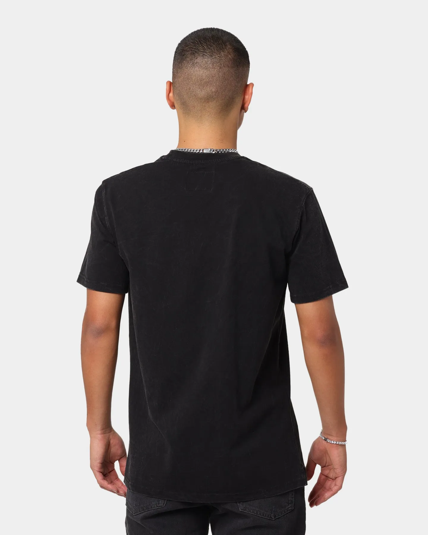 Carre Chrome Short Sleeve T-Shirt Black Wash