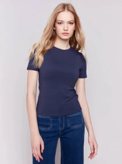 CHARLIE B DOUBLE LINED TEE