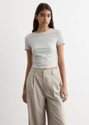 Cherub Short-Sleeve Gathered Top