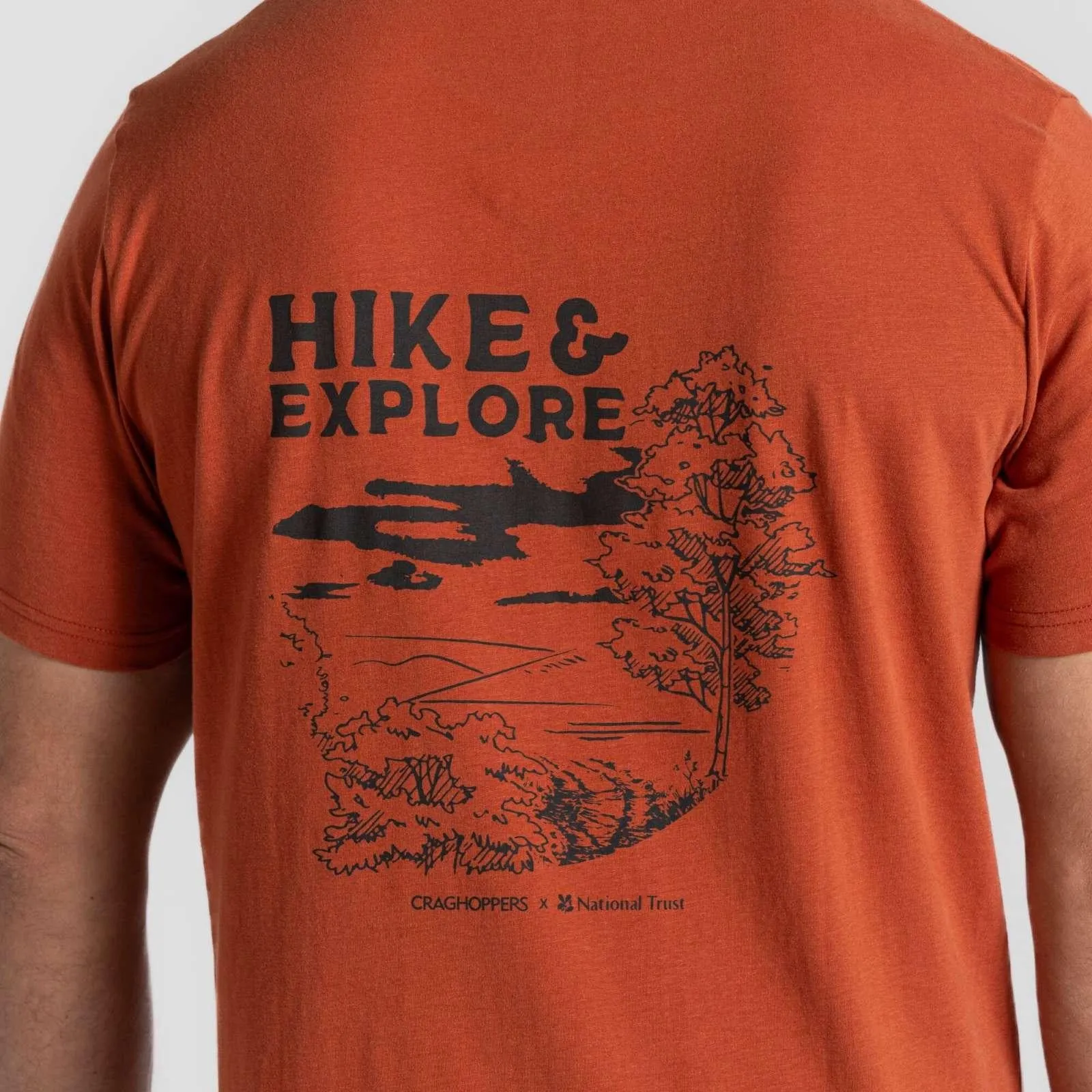 Craghoppers Mens Sabden National Trust Short Sleeve T-Shirt