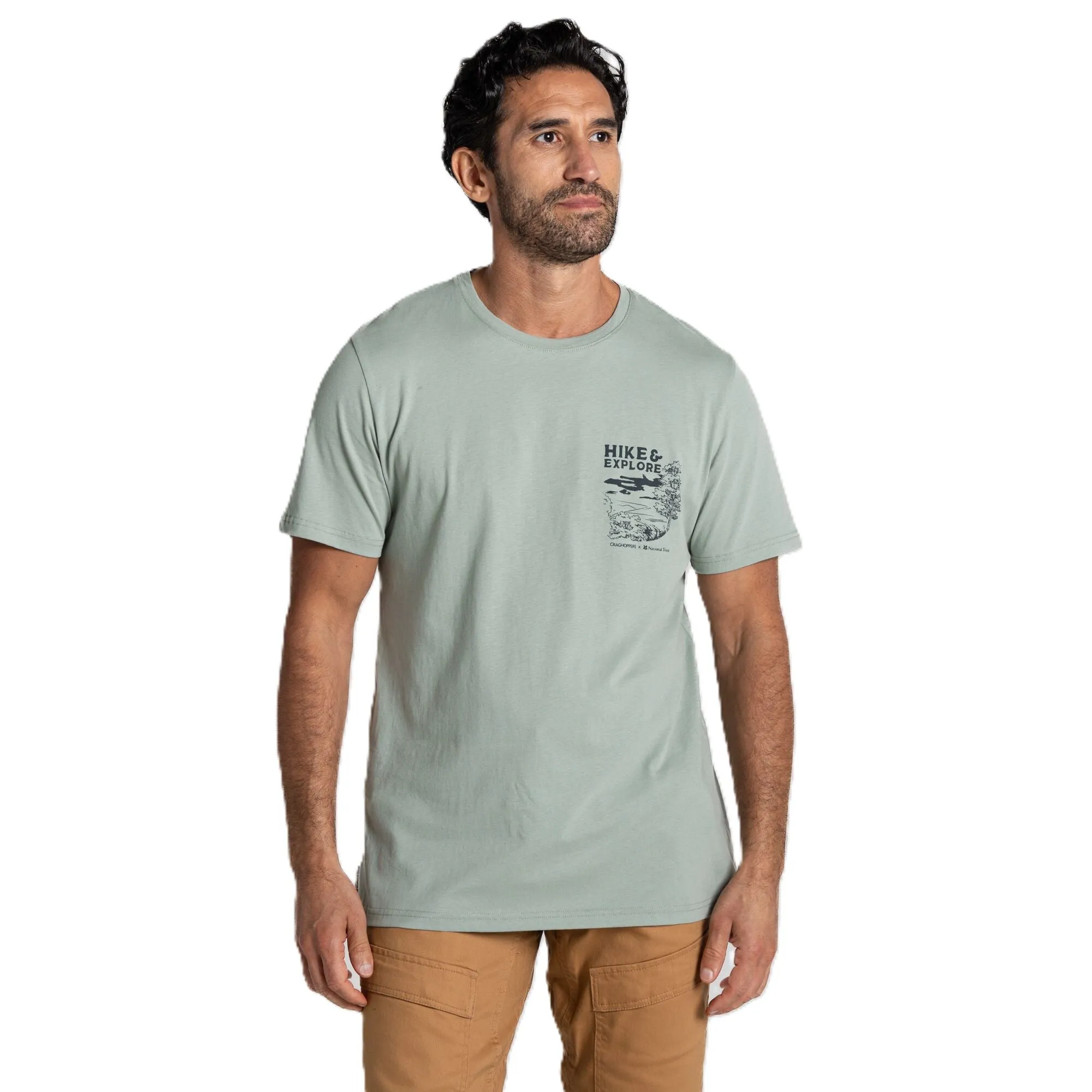 Craghoppers Mens Sabden National Trust Short Sleeve T-Shirt
