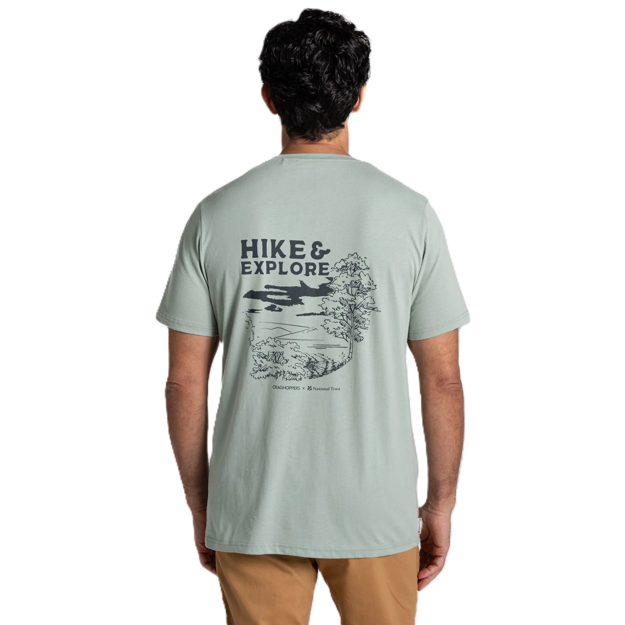 Craghoppers Mens Sabden National Trust Short Sleeve T-Shirt