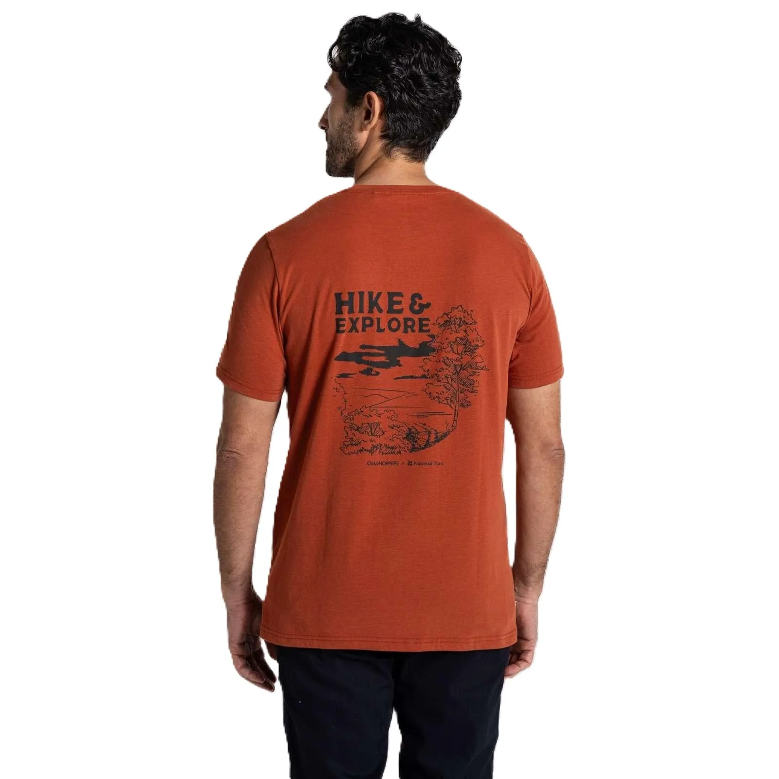 Craghoppers Mens Sabden National Trust Short Sleeve T-Shirt