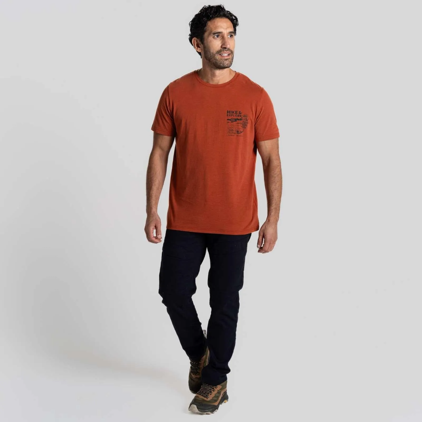 Craghoppers Mens Sabden National Trust Short Sleeve T-Shirt