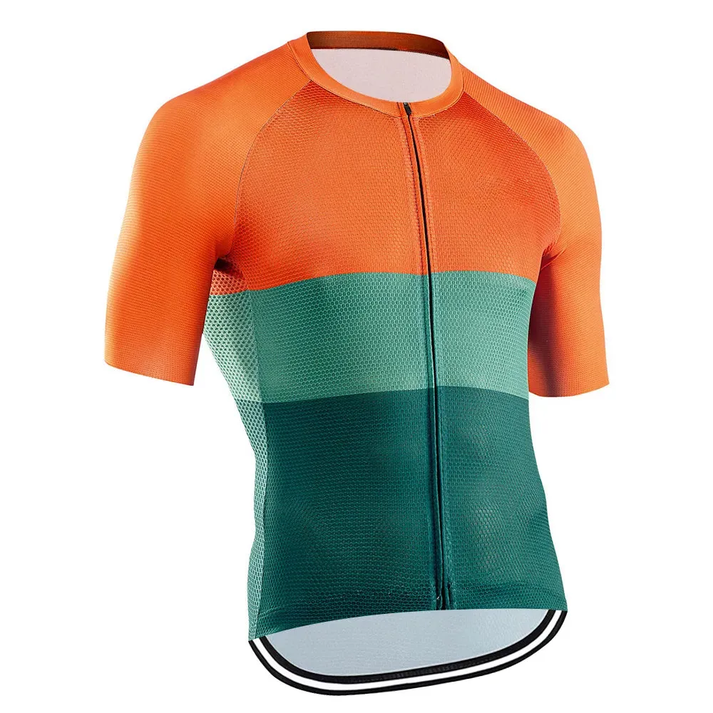 Cycling Jersey Men Mountain Bike Jersey MTB Bicycle Shirts Short Sleeve Road Tops  Quick Dry