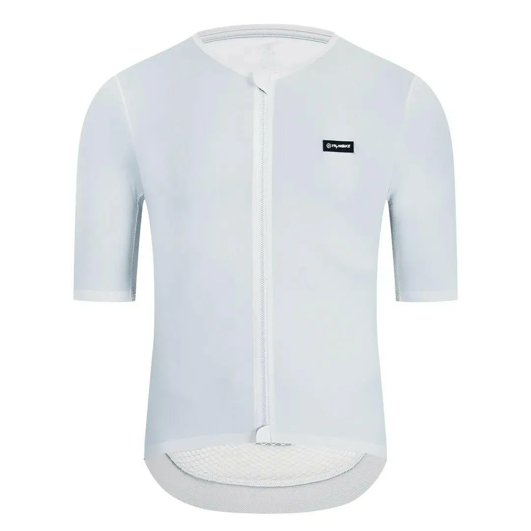 Cycling Jersey Summer Short Sleeve MTB Bike Shirts Short sleeve YKK zipper New Coldback Fabric UPF 50 