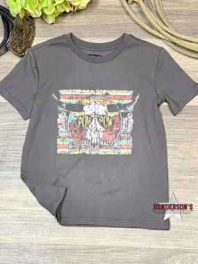 Dale Brisby Pow Pow Tee ~ Charcoal