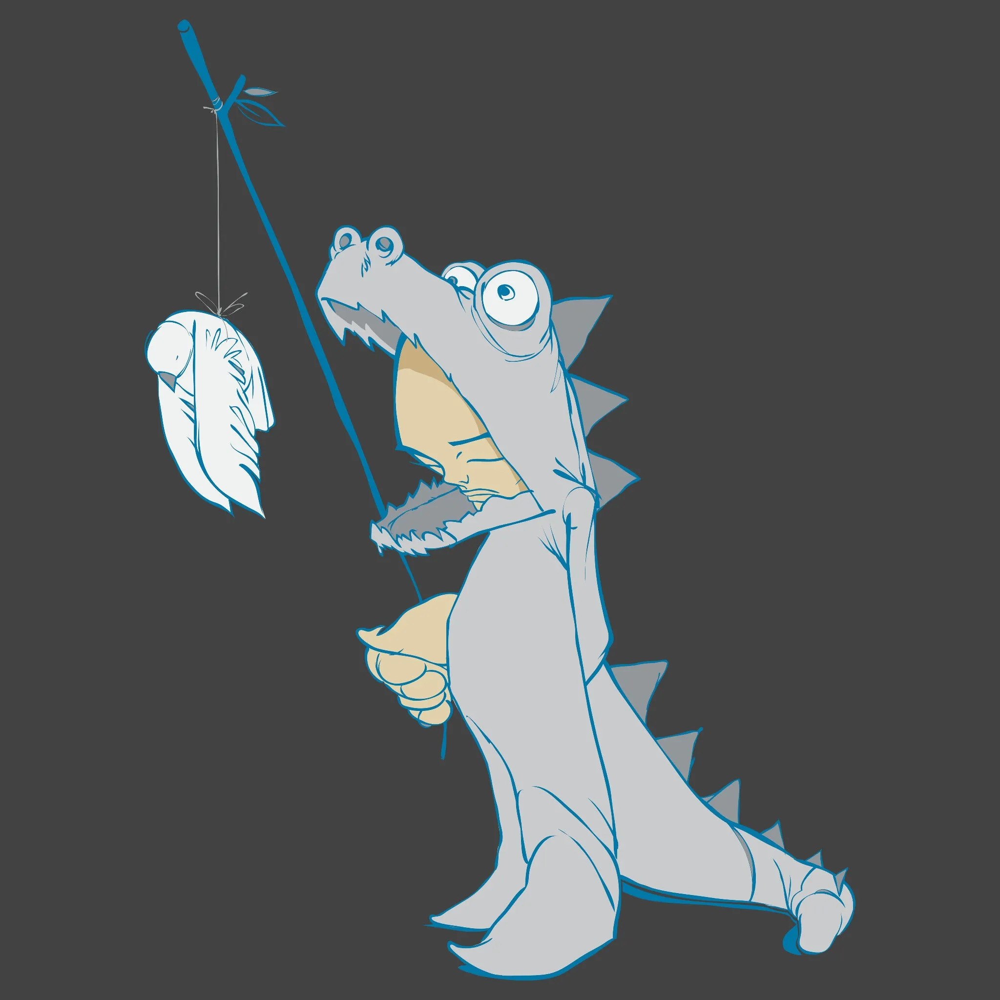 DINO HEAD MEN'S  TEE