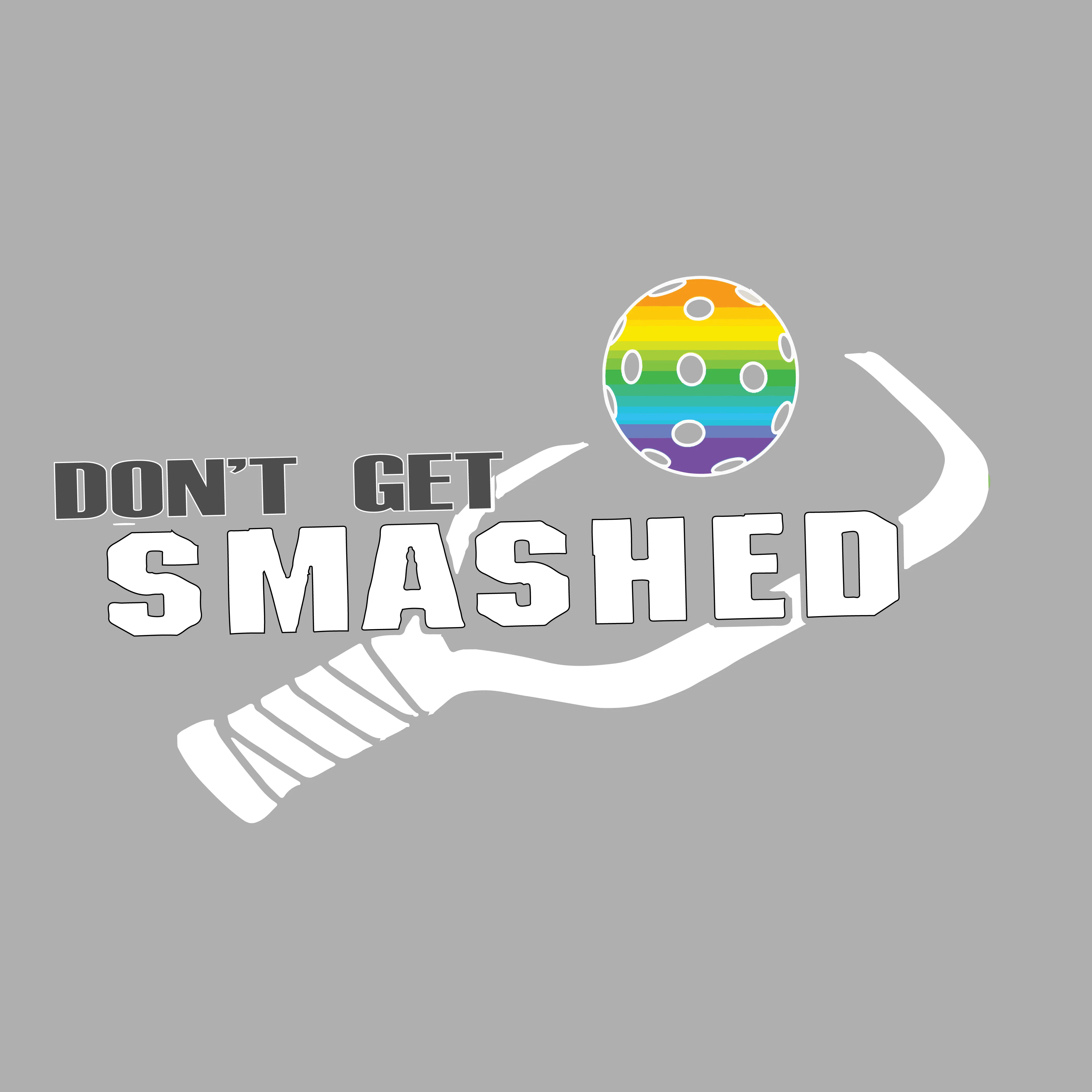 Don't Get Smashed (Patriotic Stars Pickleball) | Youth Short Sleeve Pickleball Shirts | 100% Polyester
