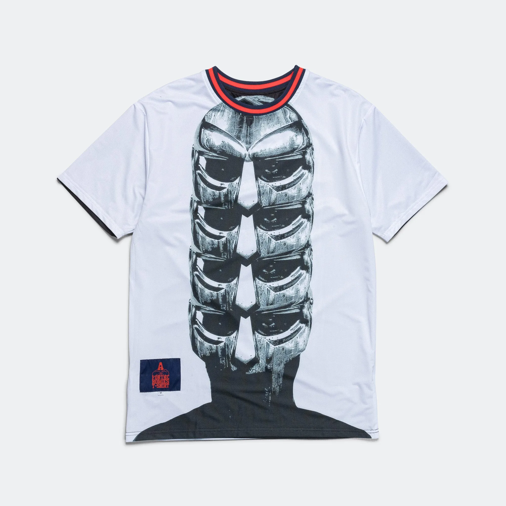 DOOM Mesh T-Shirt - White/Black Reversible