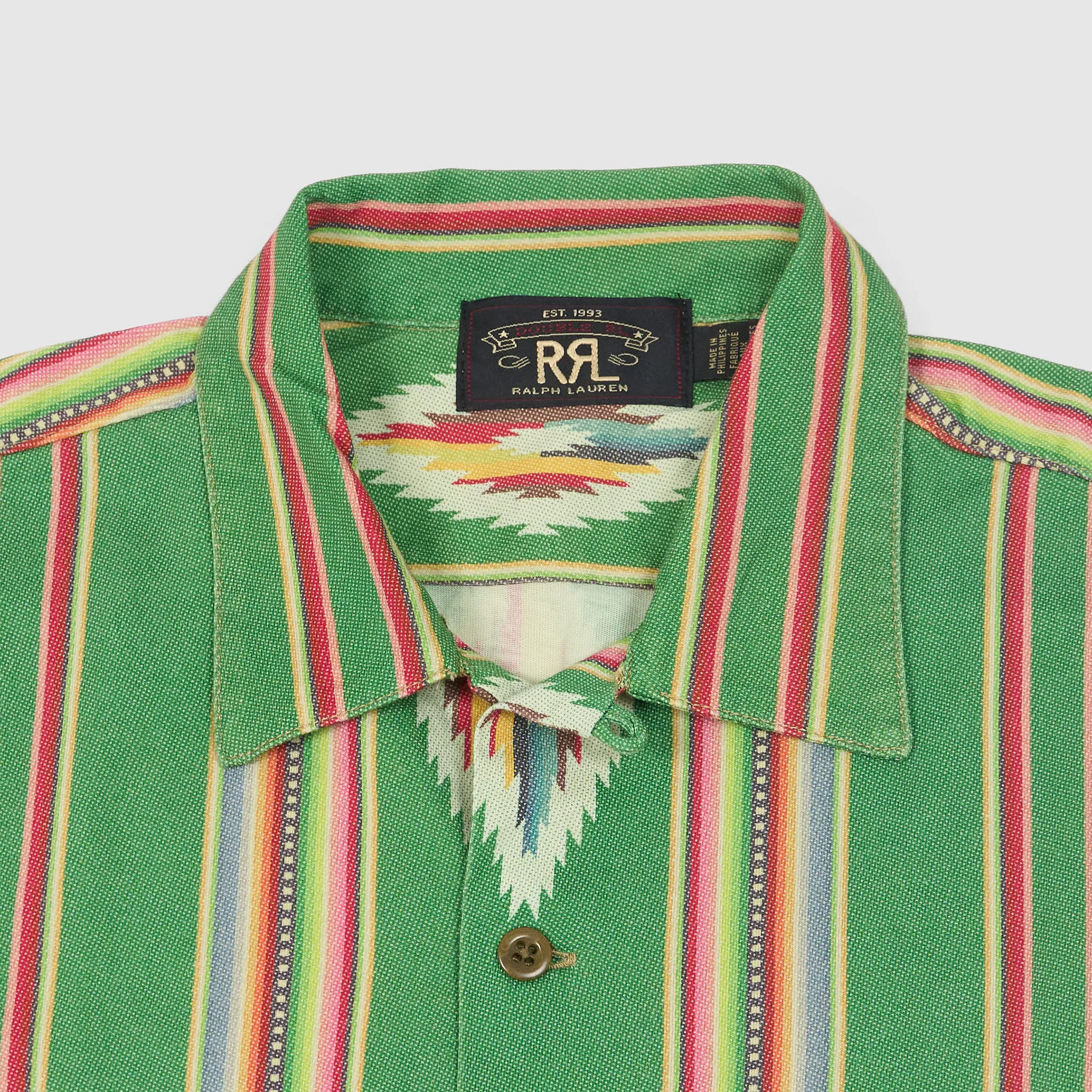 Double RL Short Sleeve Cotton Jersey Camp Shirt