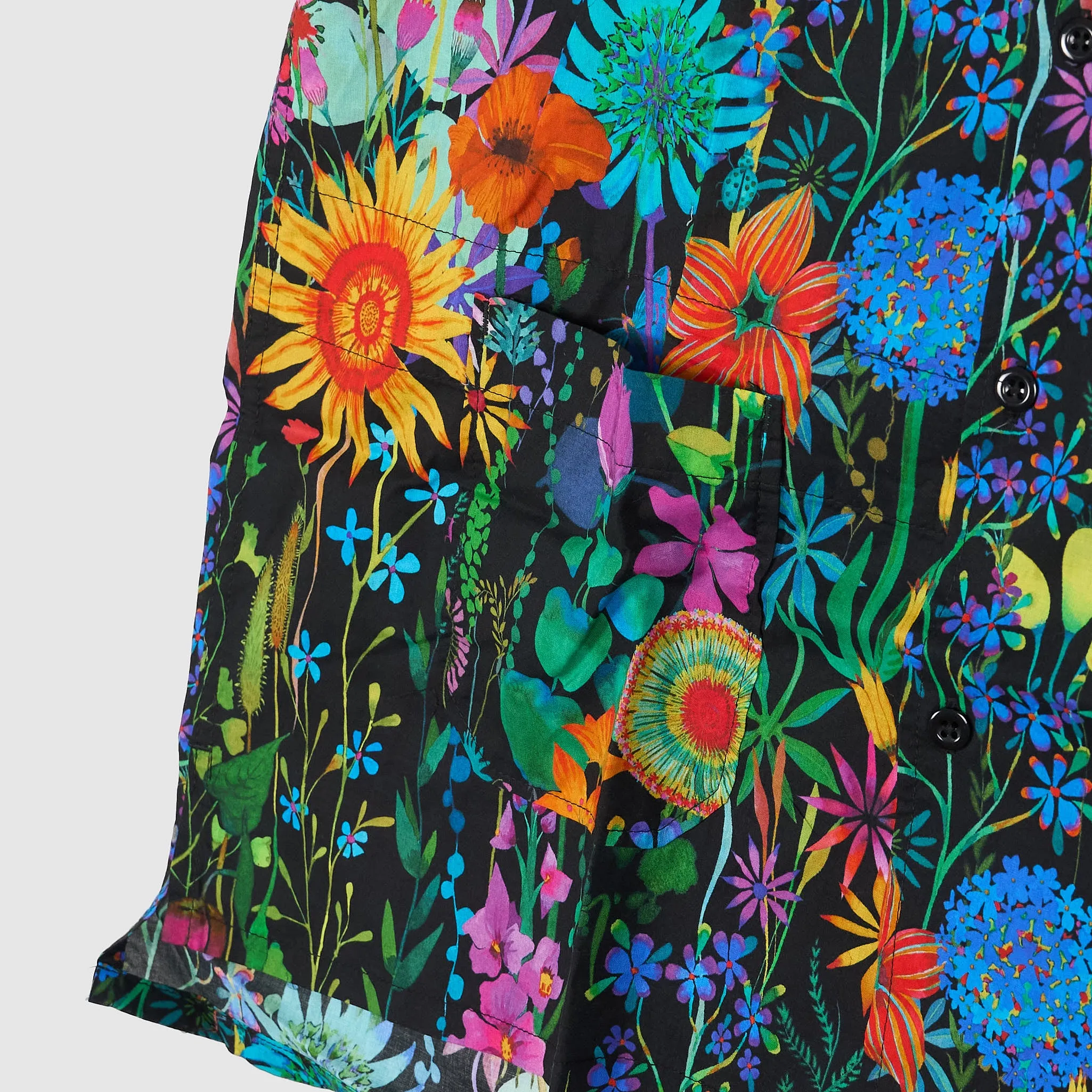 Engineered Garment Hawaiian Short Sleeve Floral Shirt
