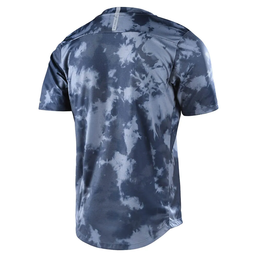 Flowline SS Jersey Plot Charcoal