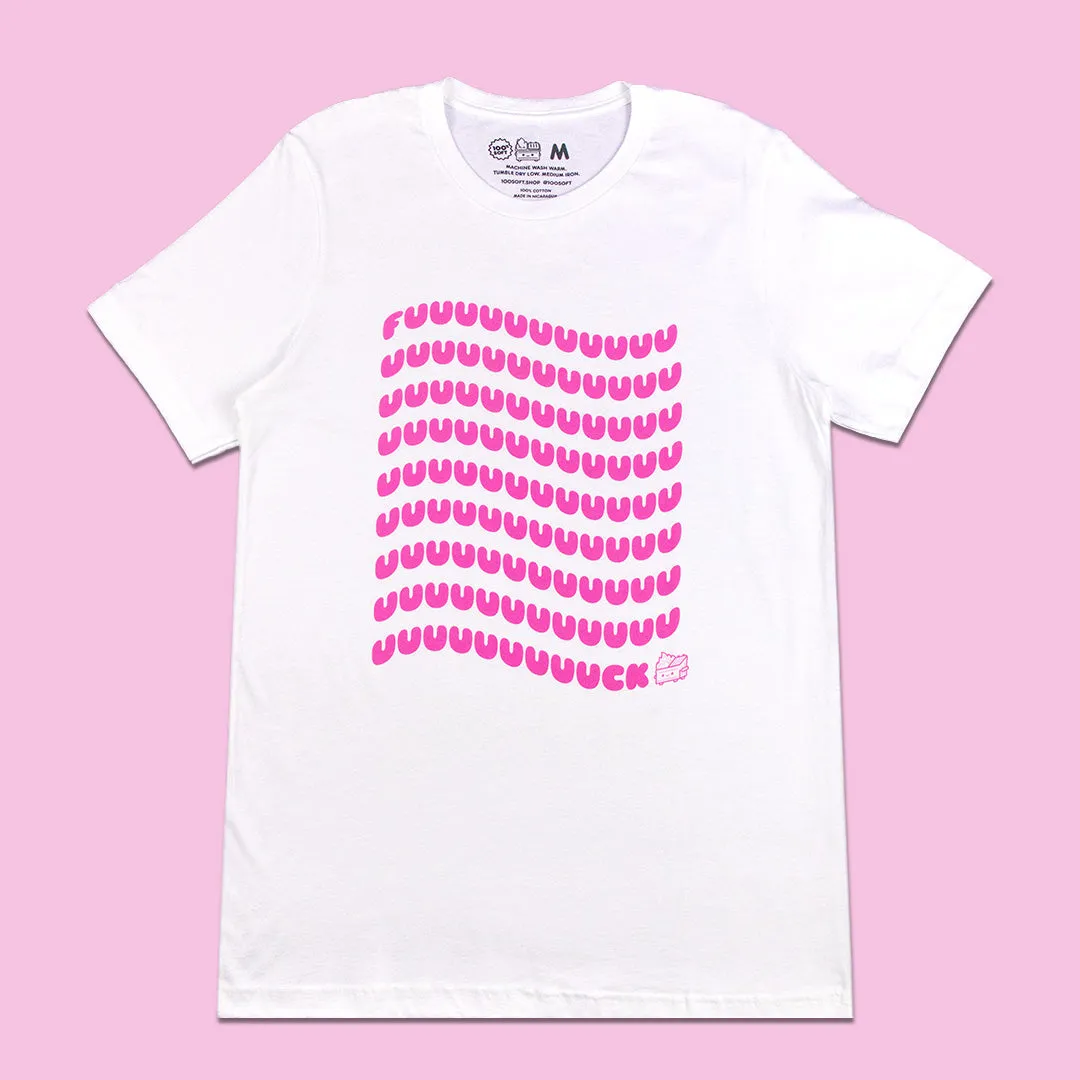 Fuuuucck - White Unisex Tee