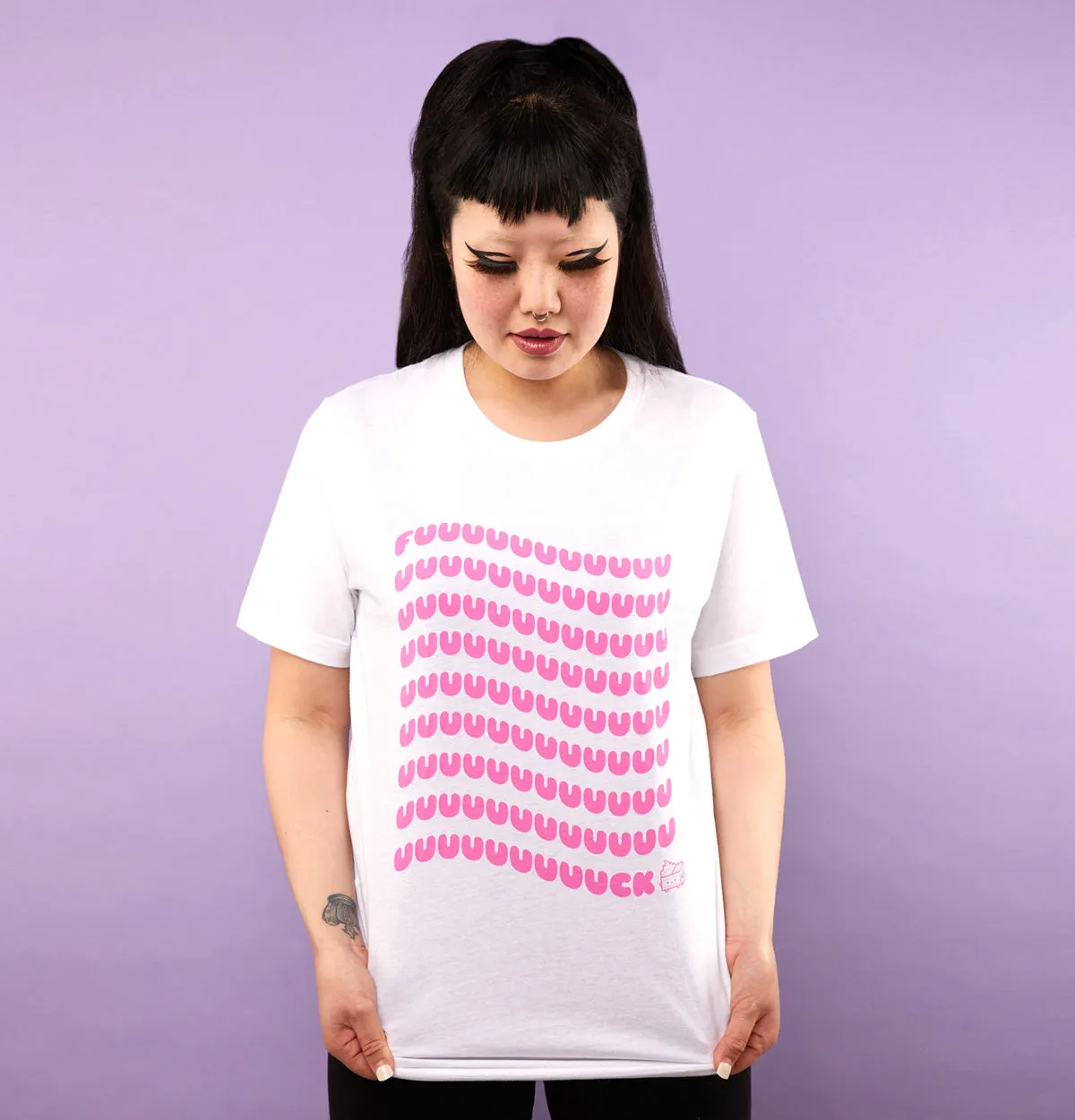 Fuuuucck - White Unisex Tee