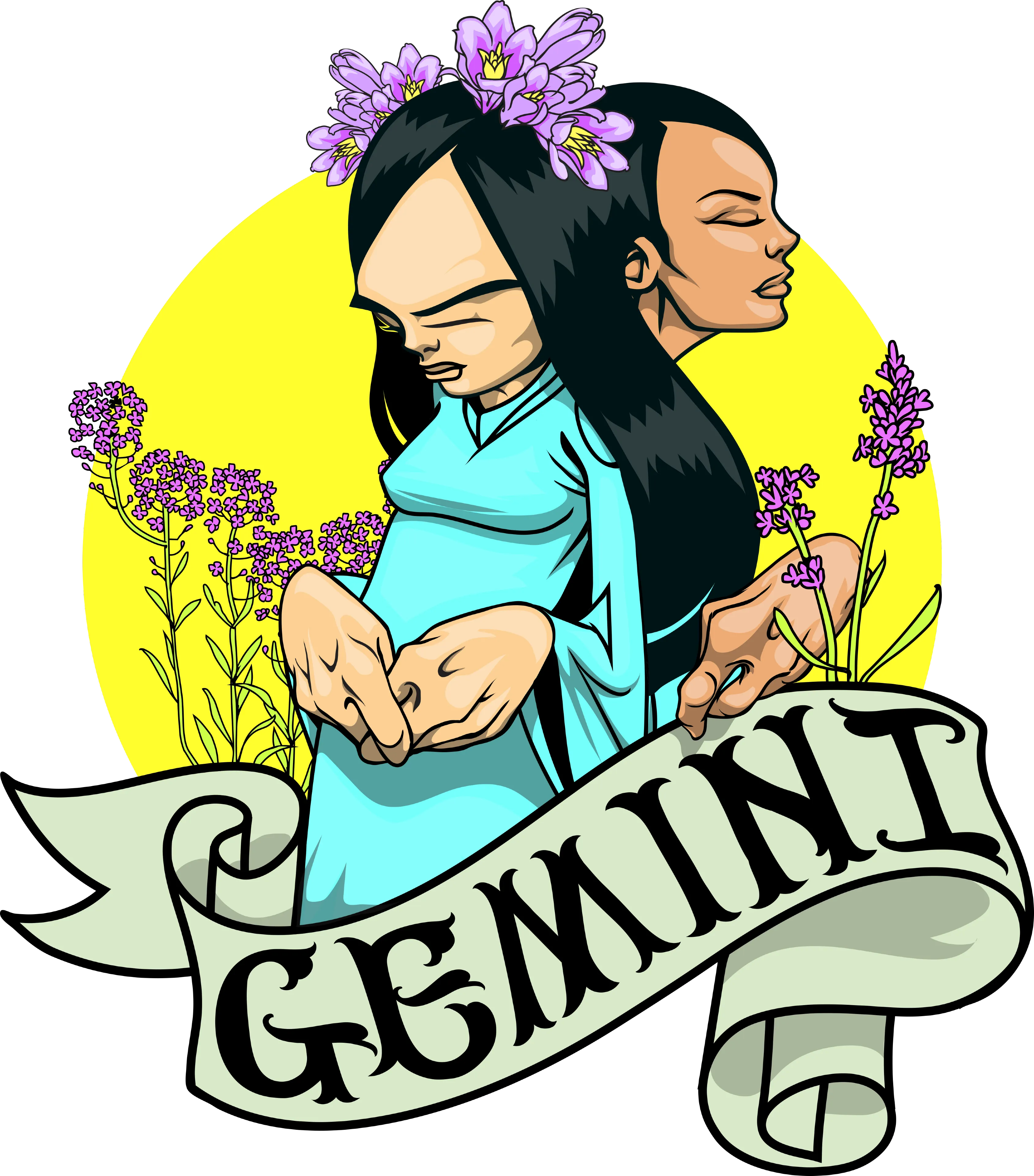 GEMINI BY SAM FLORES  MEN'S  TEE
