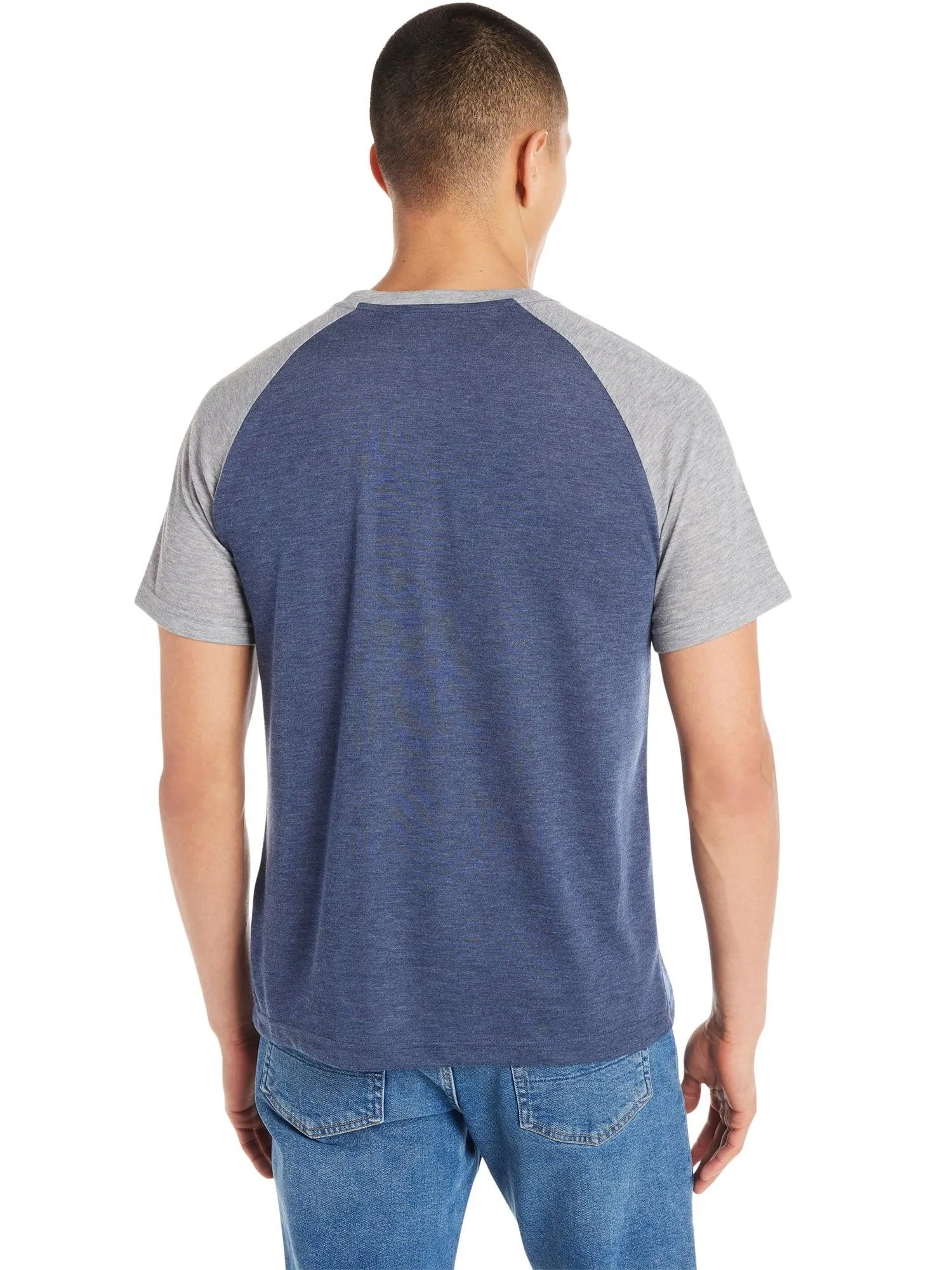 George Men's & Big Men's 2-Pack Raglan Sleeve Tee, Sizes S-3XL