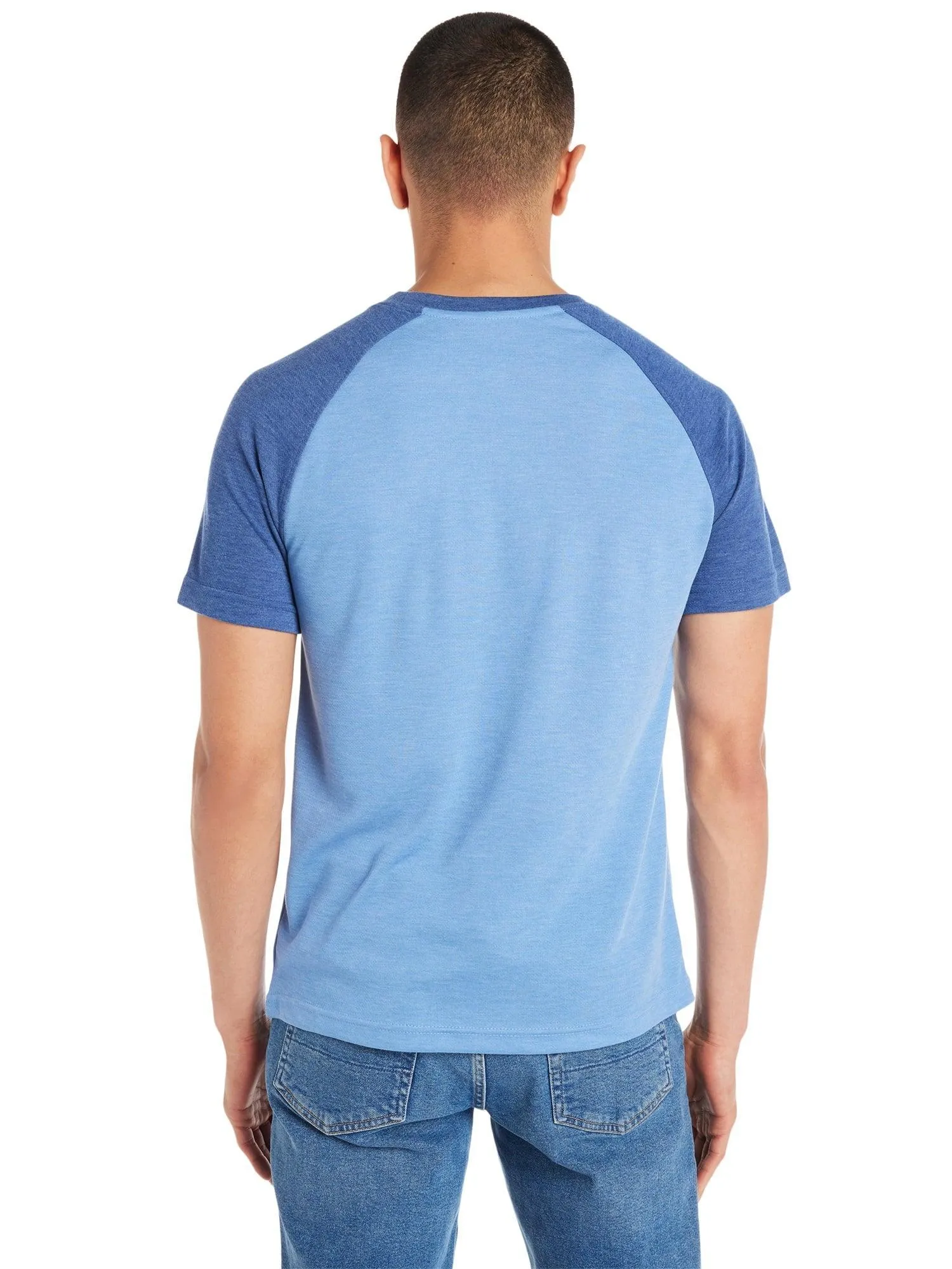 George Men's & Big Men's 2-Pack Raglan Sleeve Tee, Sizes S-3XL