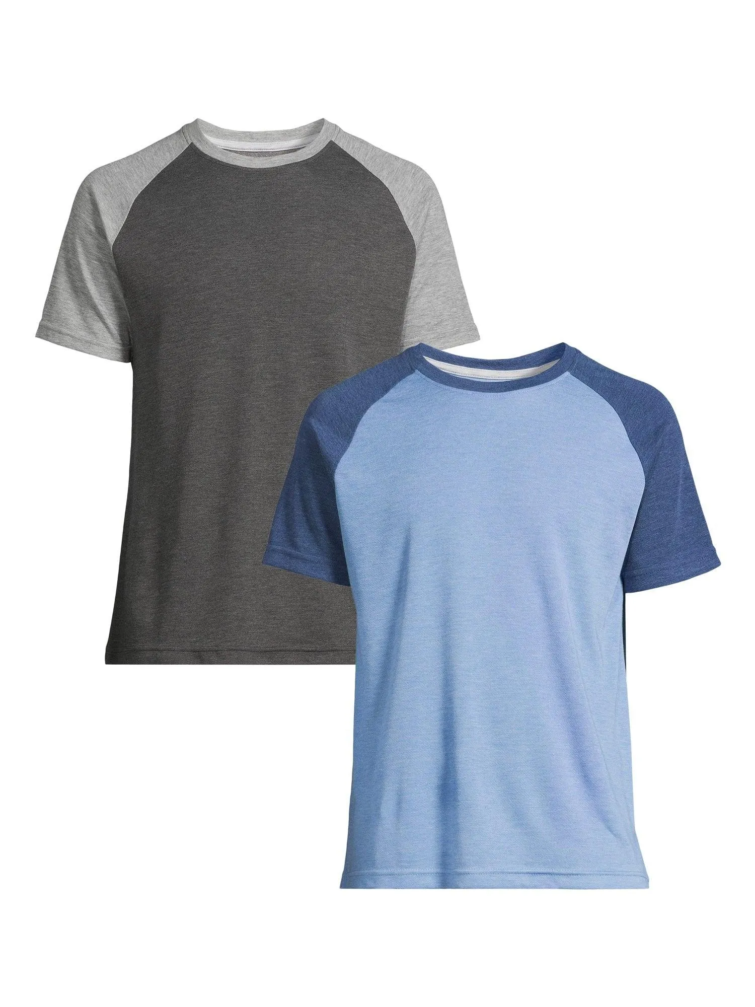 George Men's & Big Men's 2-Pack Raglan Sleeve Tee, Sizes S-3XL