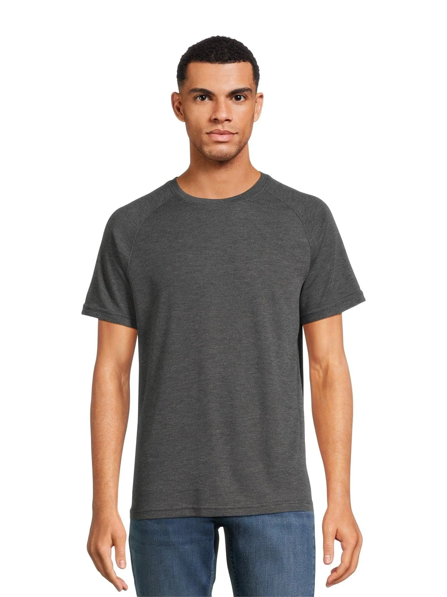 George Men's & Big Men's 2-Pack Raglan Sleeve Tee, Sizes S-3XL