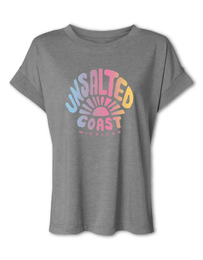 Gradient Sun Vintage Tee (Customizable)