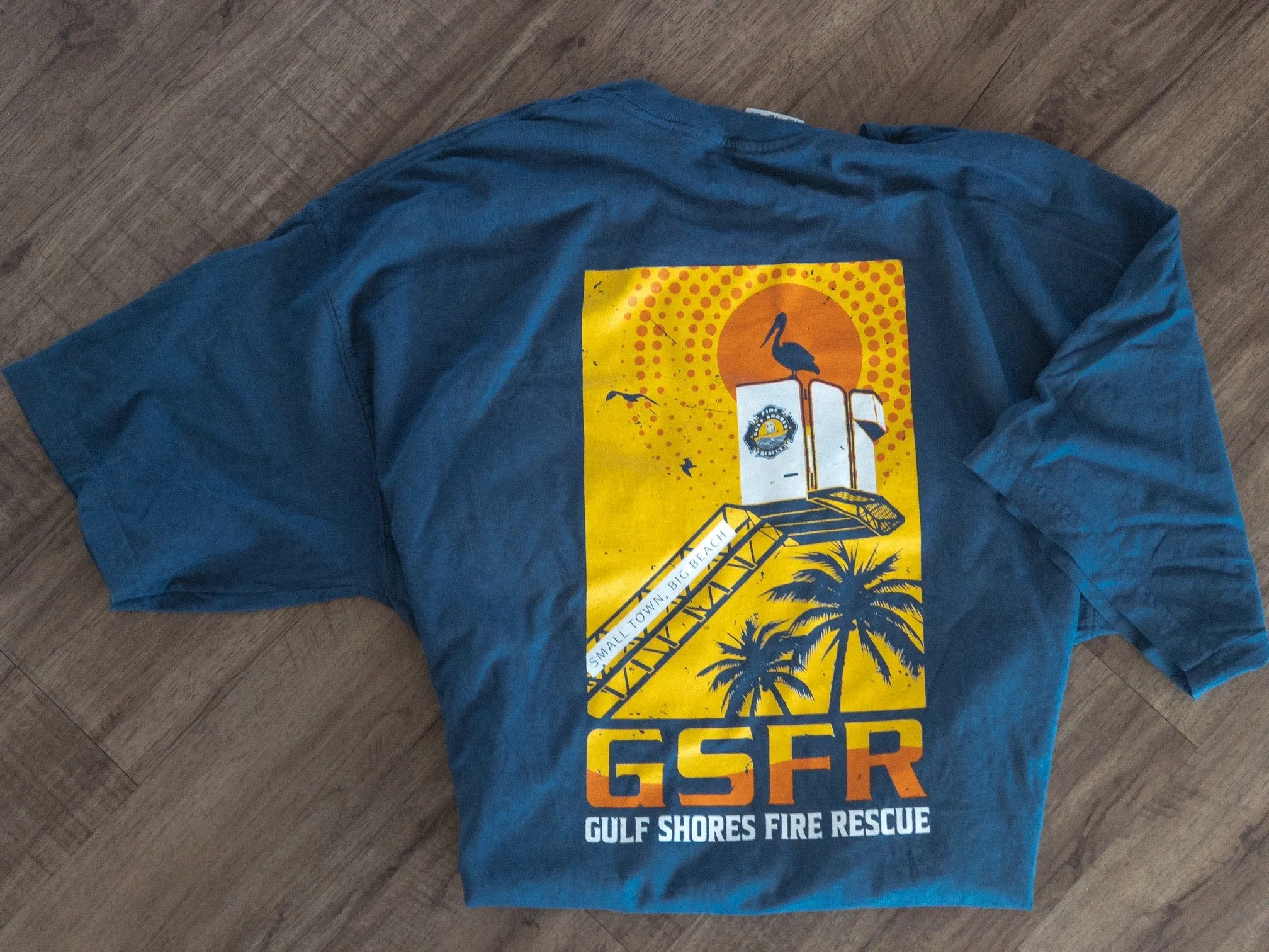 Gulf Shores Fire Rescue Short Sleeve Shirts