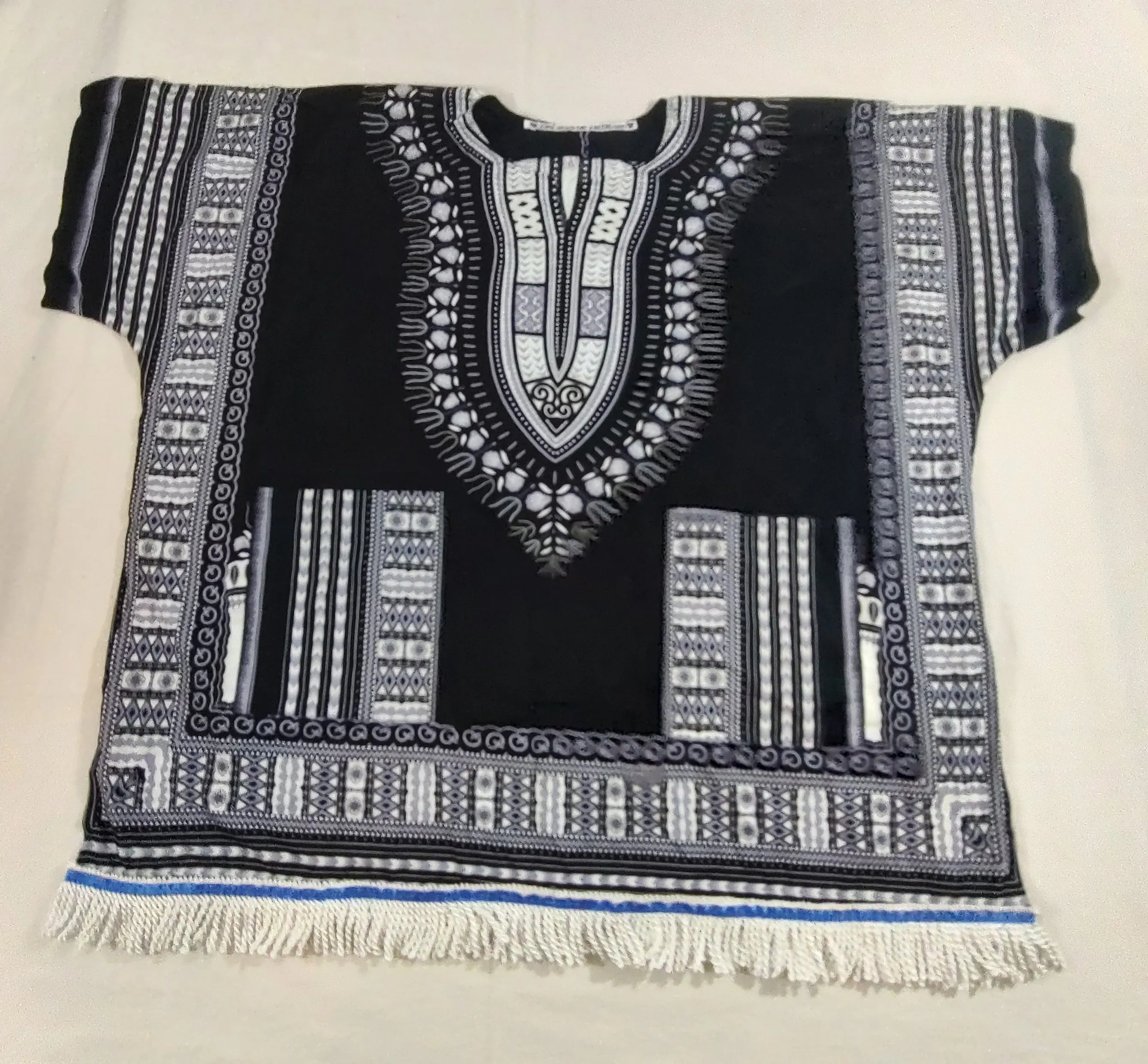 Hebrew Israelite Dashiki w/ Fringes