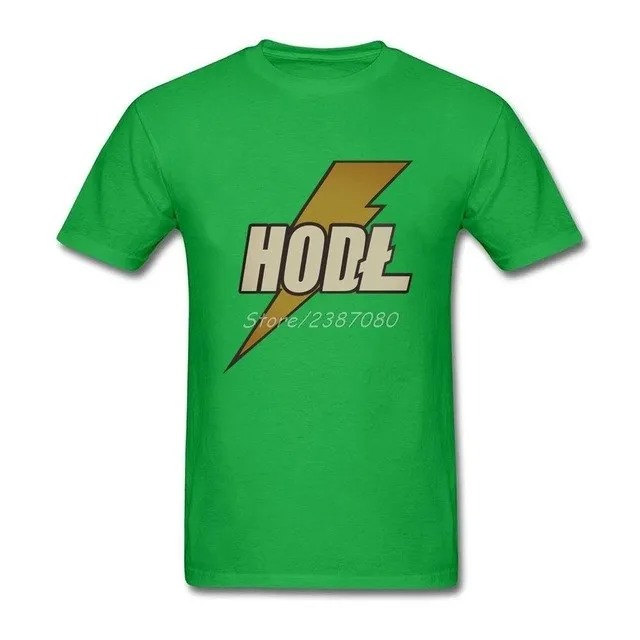 HODL Litecoin T Shirt Short Sleeve Custom Tshirt MenS New Style Cotton Crewneck T Shirts Fitness Men