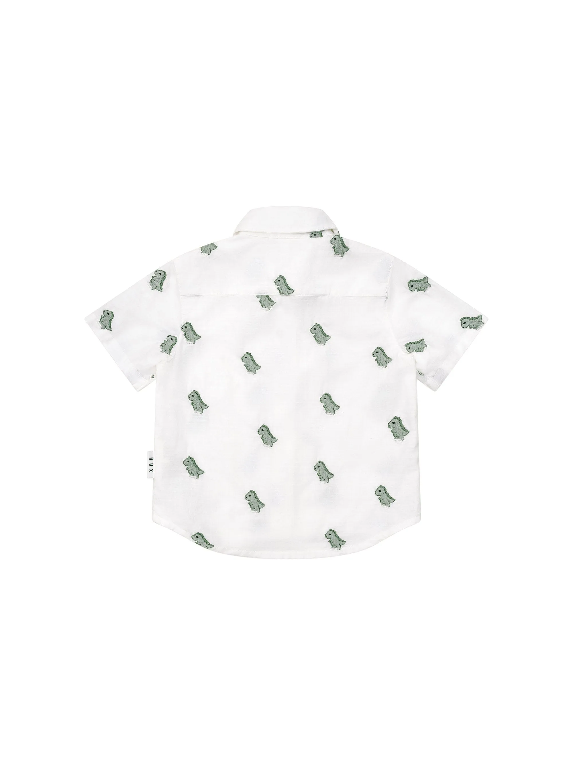 Huxbaby - Dino Embroidered Shirt - HB2292S24
