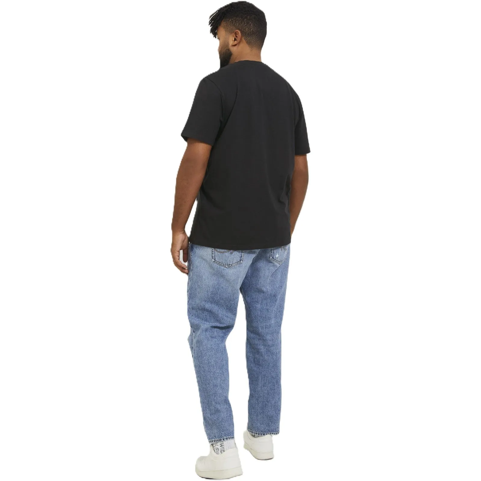 Jack & Jones Mens Vesterbro Crew Neck Big & Tall Short Sleeve T-Shirt
