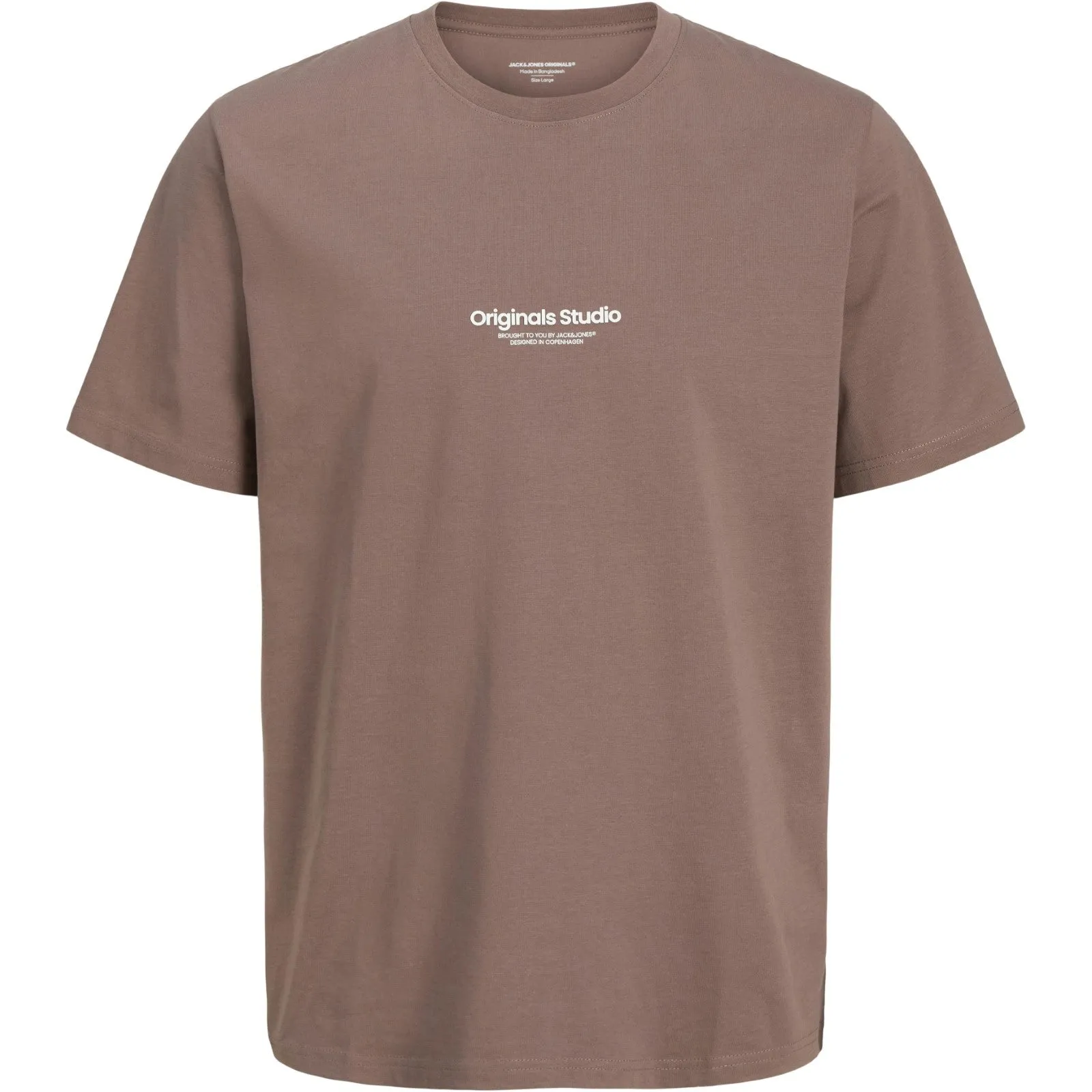 Jack & Jones Mens Vesterbro Crew Neck Big & Tall Short Sleeve T-Shirt